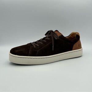 Born Men’s Size 11 US Brown Suede Lace Up Casual Shoes Sneakers BCJD18